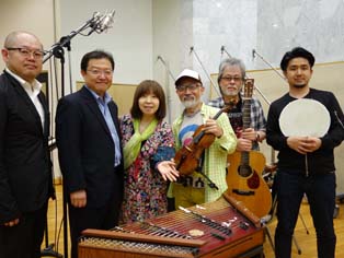 北海道療育園50周年記念歌「実りある大地」のレコーディングを行いました。