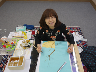 今年も着物制作「始めてますぅ～！」2018年　「生物多様性...森林編」