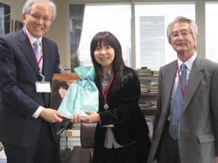 ２０１２「世界自然保護会議」IN済州（Jeju）の為に！﻿主催国の韓国からキム、チョンチュン氏（ 2012年済州島IUCN総会　韓国組織委員会 事務局長 ）が来日されました。
