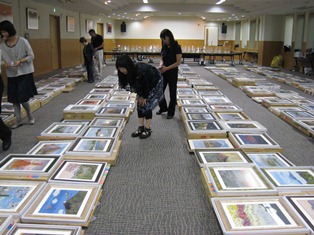 第１回押し花絵富士山風景画展コンテスト